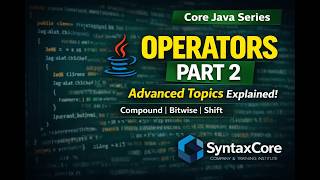 Operators in Java | Types of Operators & Return Type Explained | Core Java Tutorial/ 14 FEB Part 2