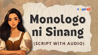 Monologo ni Sinang (Script with Audio) – Noli Me Tangere | NoypiTV
