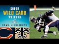 Bears vs. Saints Super Wild Card Weekend Highlights | NFL 2020 Playoffs