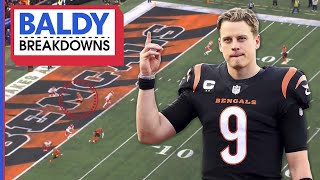 Joe Burrow Made a Statement Clinching the AFC North | Baldy Breakdowns