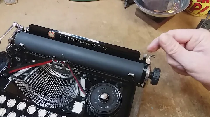How To Use Your New Old Typewriter!  1923 Underwood 3-bank