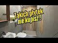 Łazienka z popsutych płytek