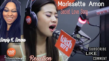 Morissette Amon Secret Love Song Wish 107.5 Bus Live ( Reaction)
