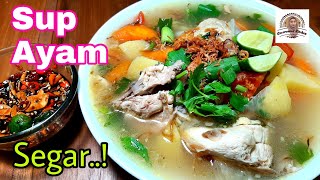 Resep KALDU AYAM untuk MPASI BAYI (Cara Membuat Kaldu Ayam) - Tanpa Slow Cooker (GAK BENING). 