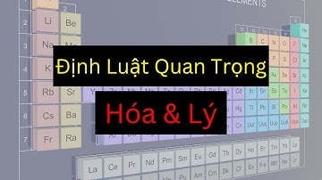 Các định luật quan trọng của Hóa và Lý | Tri Thức Nhân Loại