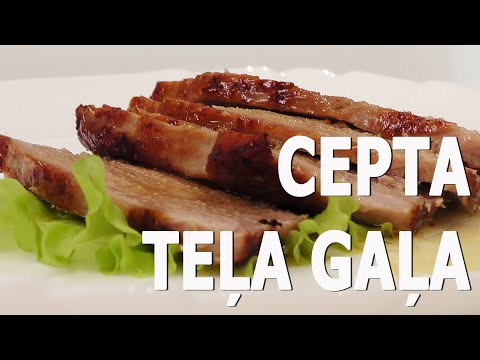 Video: Cepts Teļa Gaļa Folijā