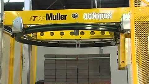 Signode ITW Muller Octopus 303 BP Stretch Wrapper for Brick and Pavers