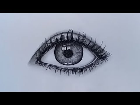 How to draw both eyes in easy way  Step by Step Pencil Sketch for  Beginners  YouTube