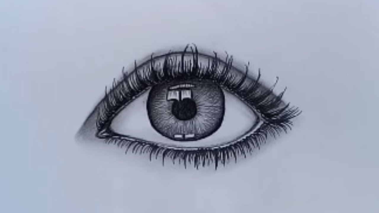 Eye Beginner Sketching Easy Drawings - Derbyann