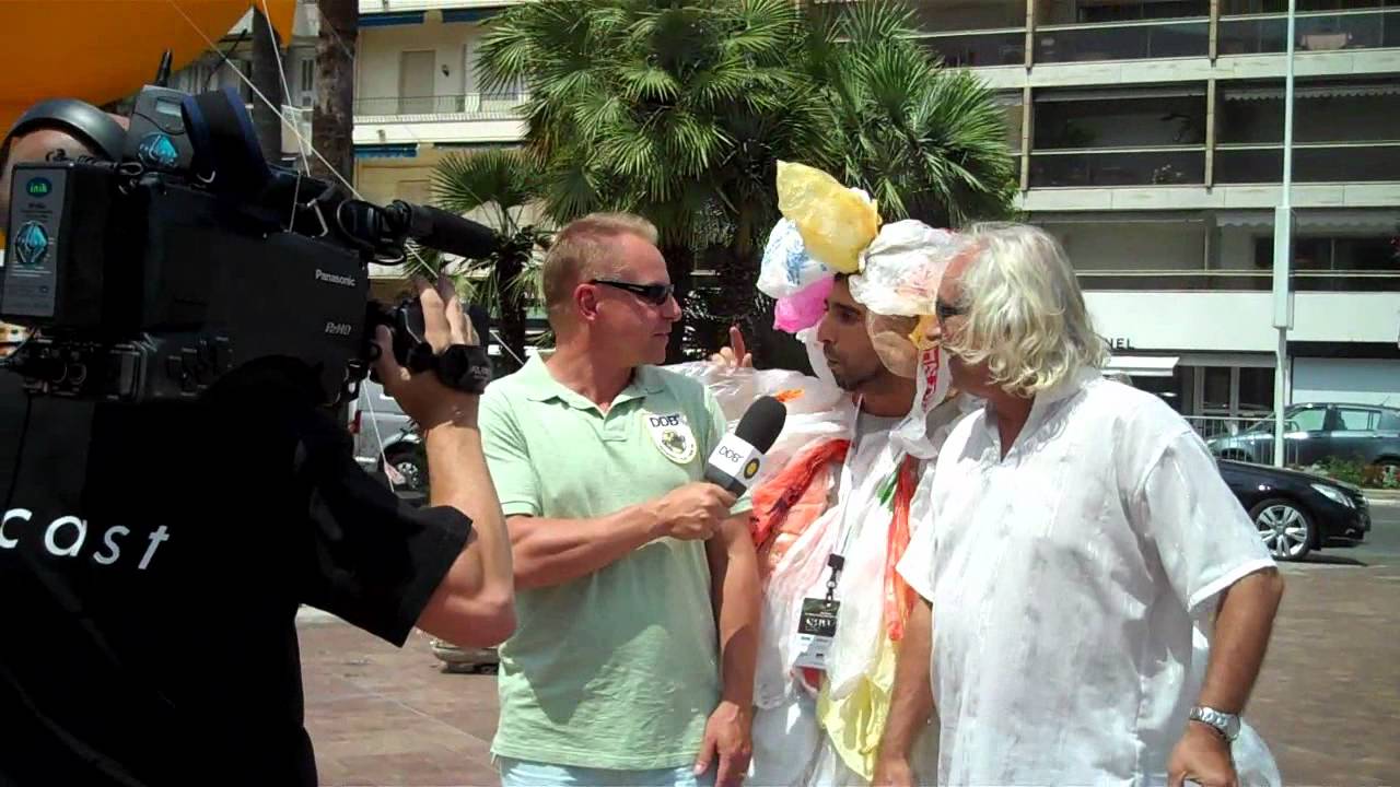 Plastic Bag Man in France