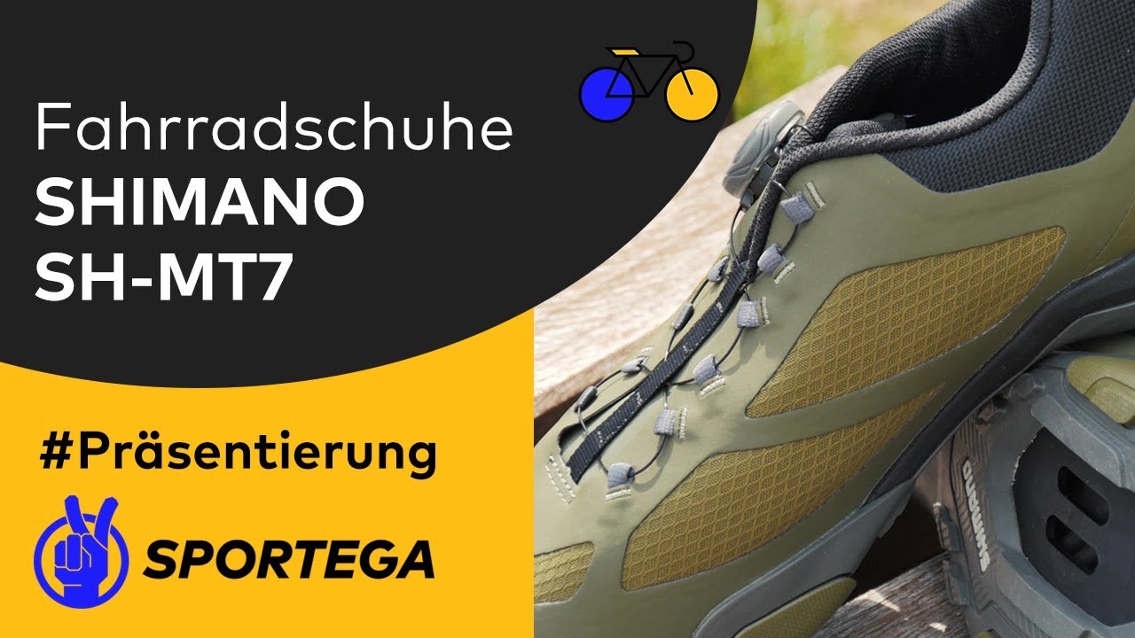 Fahrradschuhe Shimano SH-MT7 olive 