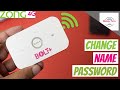How To Change Name And Password Of Zong 4G Device How To Change Zong Device Password mp3