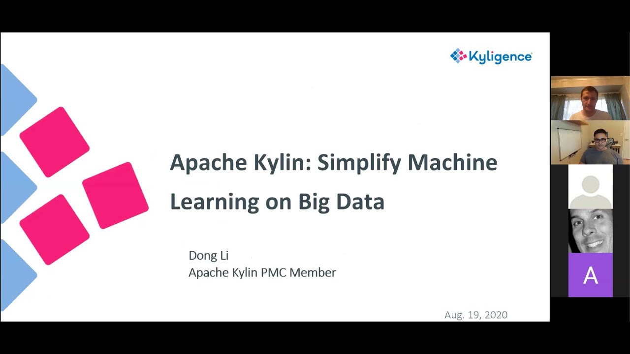 Meetup: Simplifying Machine Learning on Big Data with Apache Kylin ...