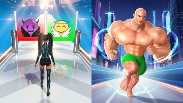 "Build A Queen vs Muscle Rush" - All Levels Android & ios #1
