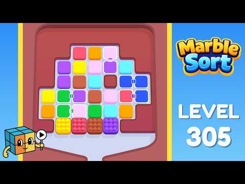 Marble Sort level 305 walkthrough video cover