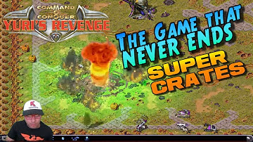 The Game that NEVER ENDS - SUPER CRATES - Red Alert 2 Multiplayer Gameplay