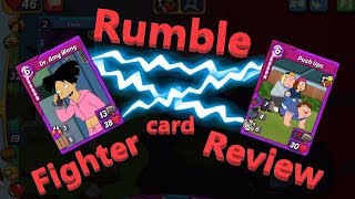 Rumble & Fighter Card Review in Animation Throwdown screenshot 4