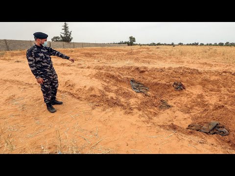 ليبيا قلق أممي إزاء اكتشاف مقابر جماعية غالبيتها في مدينة ترهونة