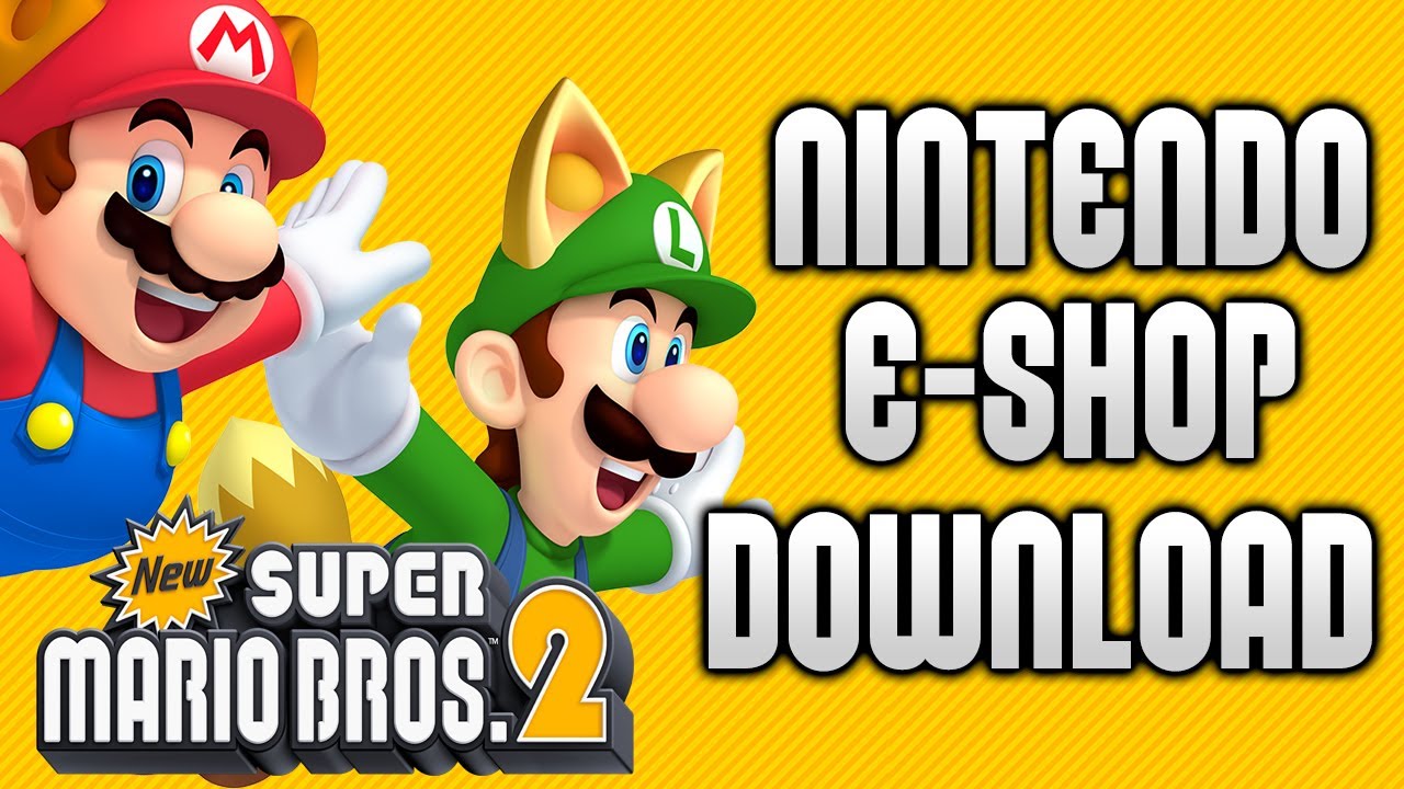 Super Mario Bros. 2 - Buying & Downloading from 3DS eShop YouTube