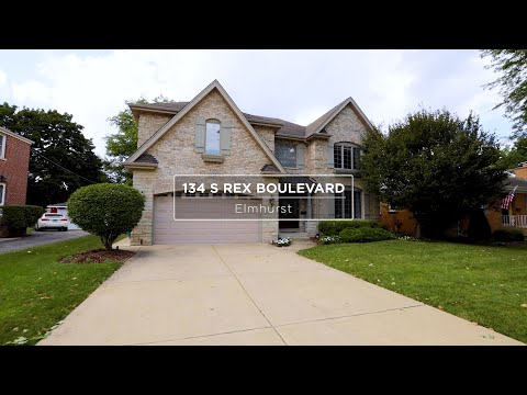 134 S Rex Boulevard, Elmhurst, IL home video tour