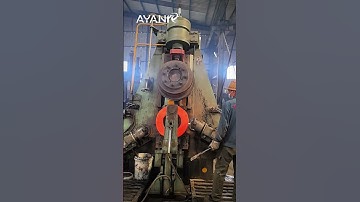 Ayank Ring rolling machine.Contact WhatsApp: +8618838301832 for details#forge#forging#rings#rolling