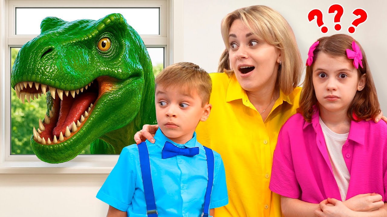 Dinosaurs Come Alive in Our House. Eva and Friends New Adventures