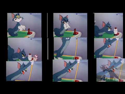 トムとジェリー絶叫集を9画面　Tom and Jerry screaming collection9 screens