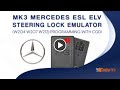 MK3 Mercedes ESL ELV Steering Lock Emulator W204 W207 W212 programming With CGDI