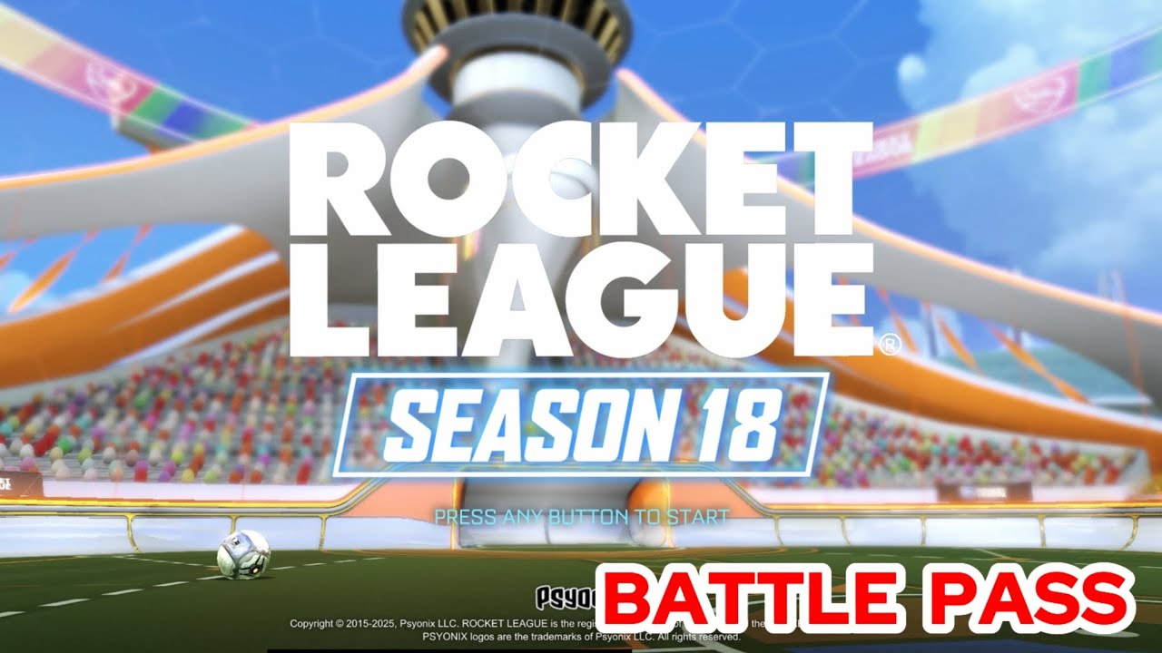 Rocket League Season 18  Rocket Pass