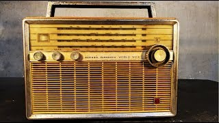 1966 National Panasonic T-100D Transistor Radio Restoration