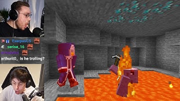 Hardcore Minecraft, But Our Health Is Shared...