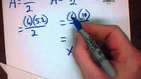 Mr. v teaching math - Measurement Lesson 16g Surface Area of a Triangular Pyramid