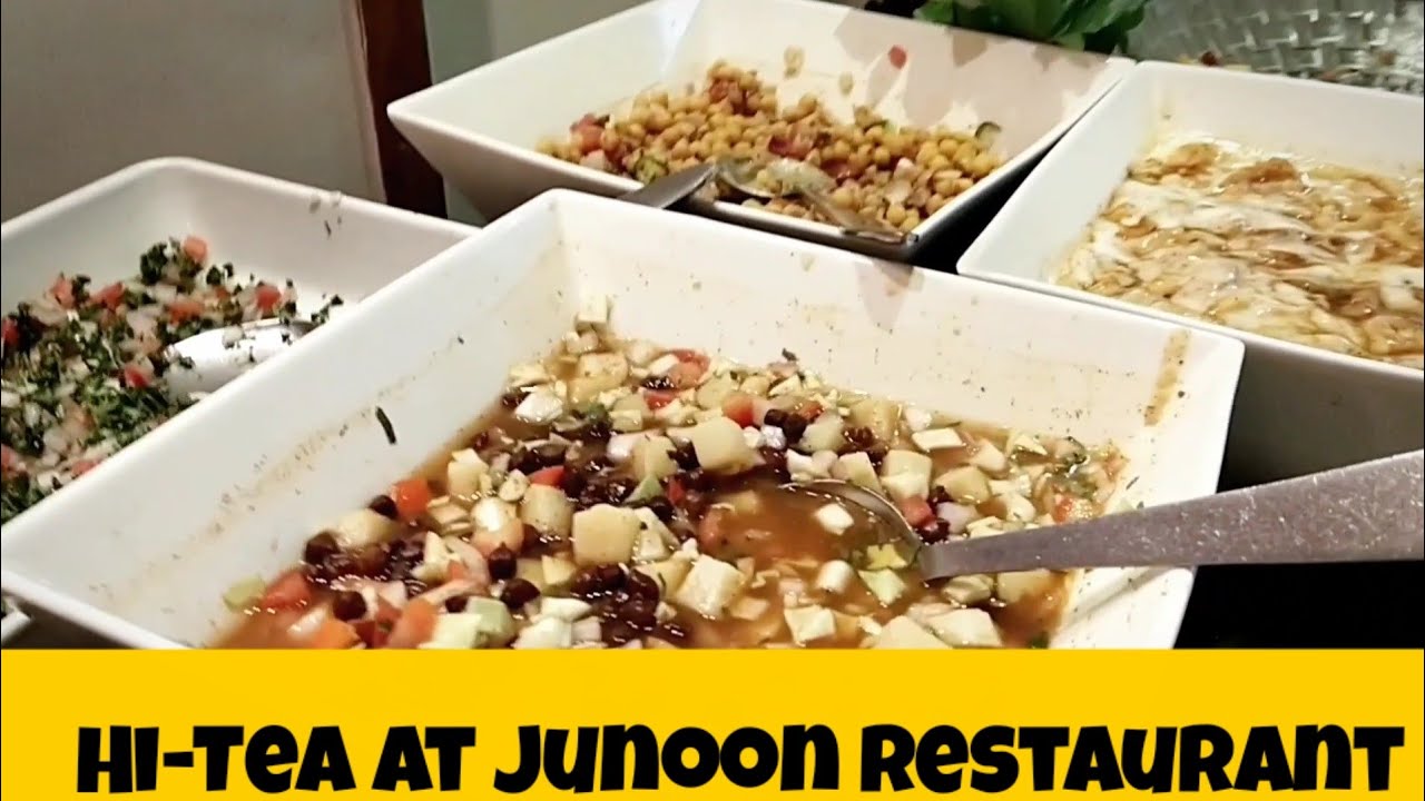 Hi-Tea at junoon restaurant (with Friends)MM Alam road (Lahore) - YouTube