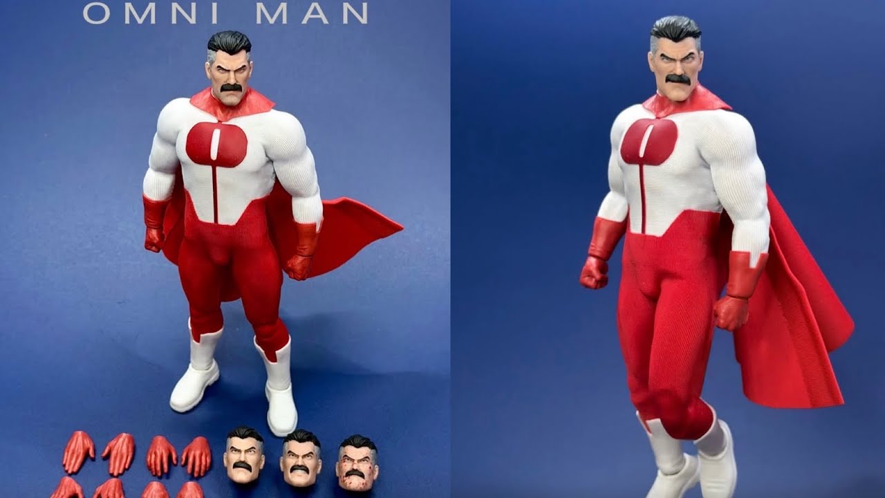 New Omni Man 1/12 scale action figure fully revealed by