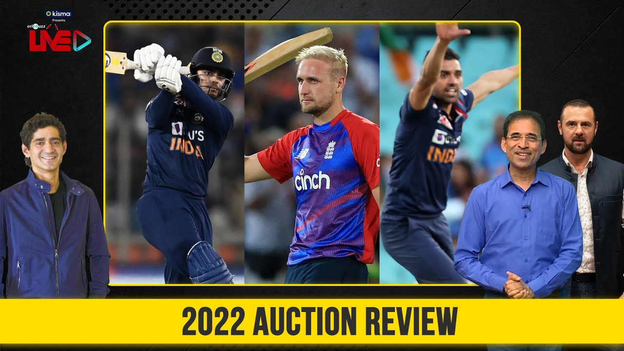 Cricbuzz Live, IPL Auction 2022 Review and Final Squads ft