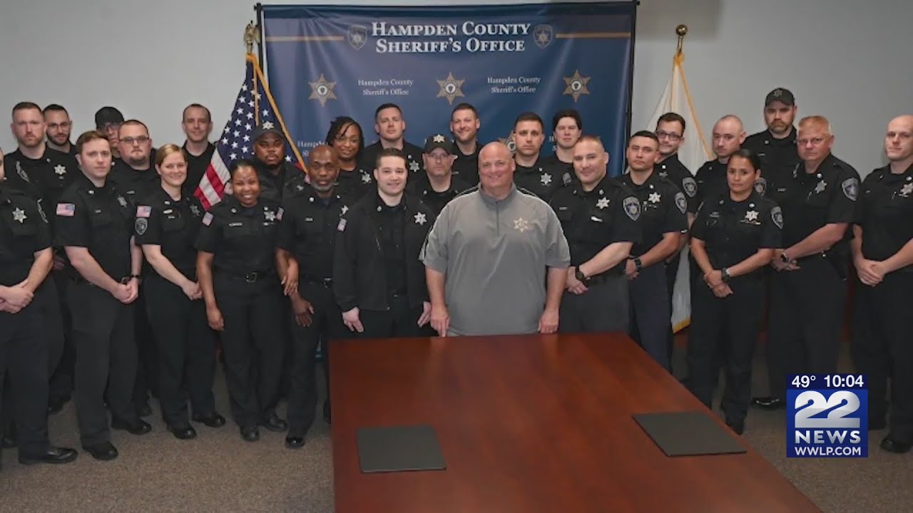 29 correctional officers promoted to Corporal in Hampden County
