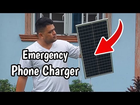 Solar Cigarette Lighter Charger
