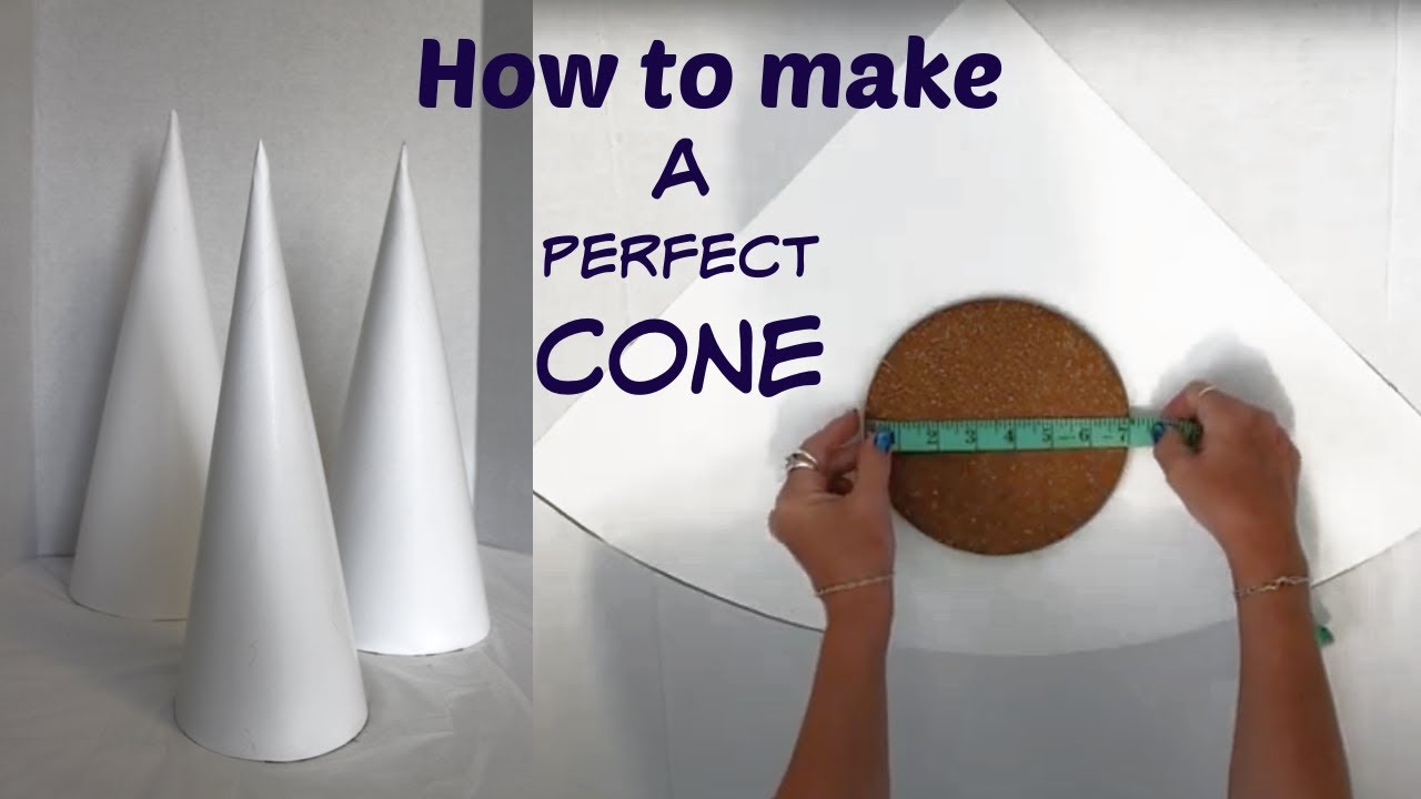 How to Make a Cone From Paper [Video] - Craft Klatch