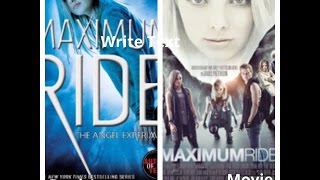 MAXIMUM RIDE book vs movie
