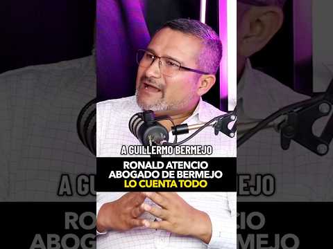 Abogado de BERMEJO, RONALD ATENCIO, LO CUENTA TODO