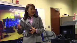 Researcher Uses Mixed Reality for Data Analysis