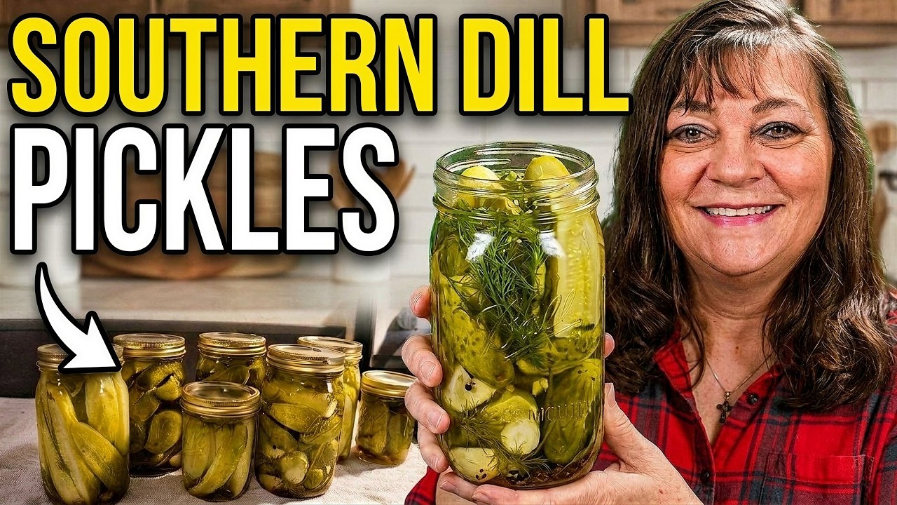 Easy Southern Dill Pickles Recipe