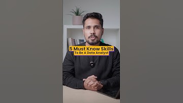 5 Must-Know Skills as Data Analyst #dataanalysis #businessanalytics #sql