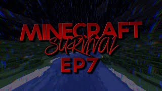 Minecraft Survival : Episode 7 : Boat Elevators and Bad Luck...
