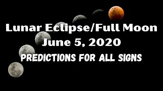 Lunar Eclipse/Full Moon June 5, 2020 The Changes and Opportunities Ahead