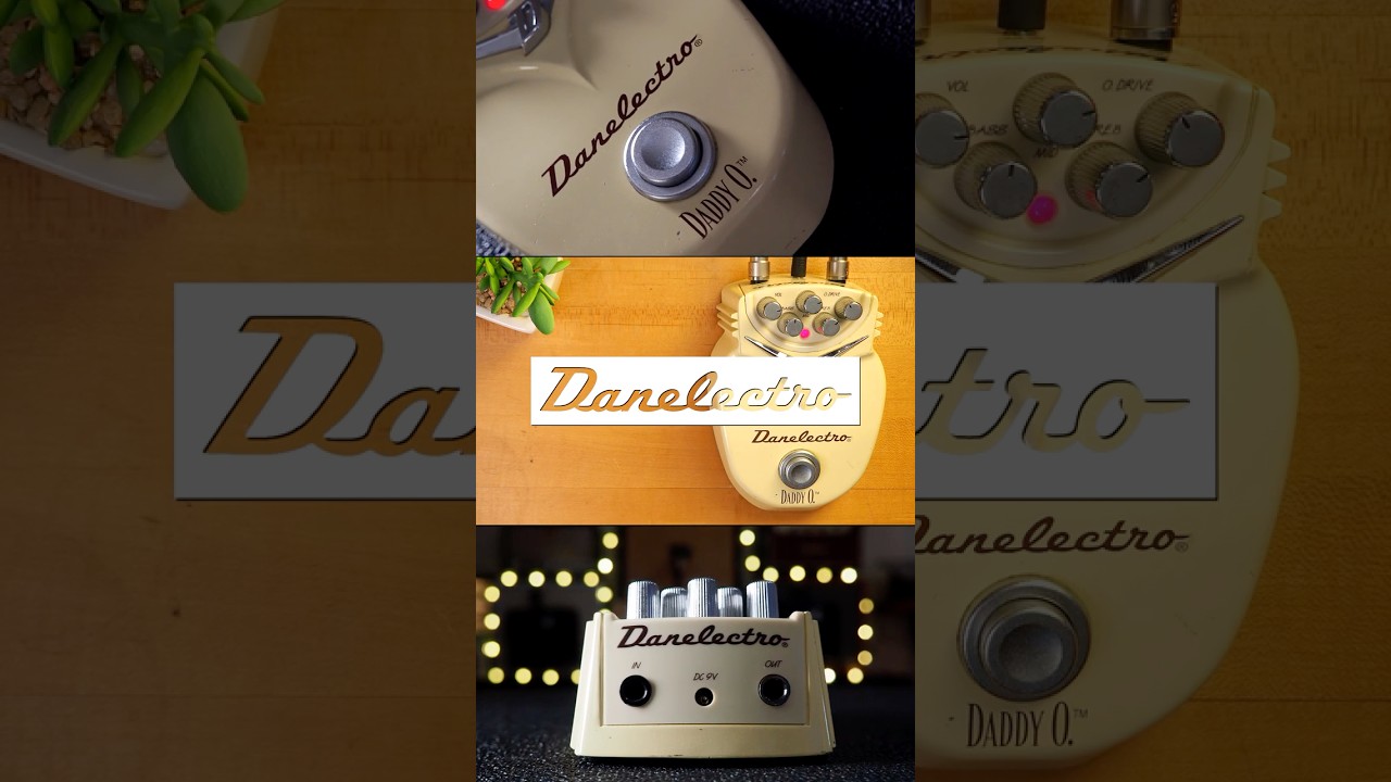 Danelectro Daddy O DO-1 Overdrive #guitarpedals #guitar