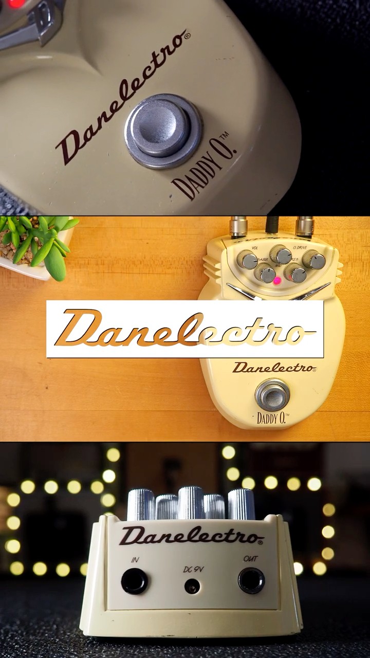 Danelectro Daddy O DO-1 Overdrive #guitarpedals #guitar