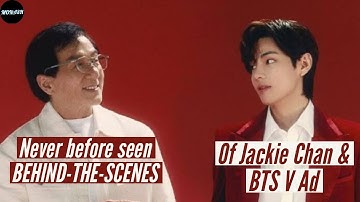 BEHIND-THE-SCENES of Jackie Chan and BTS V