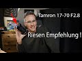 Tamron 17-70 f2.8 Zoom Objektiv 📸 Vergleich mit Sony 16-55 f2.8 TEST Deutsch