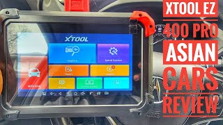 Shocking Secrets of the XTOOL EZ 400 PRO Asian Car Edition Revealed!